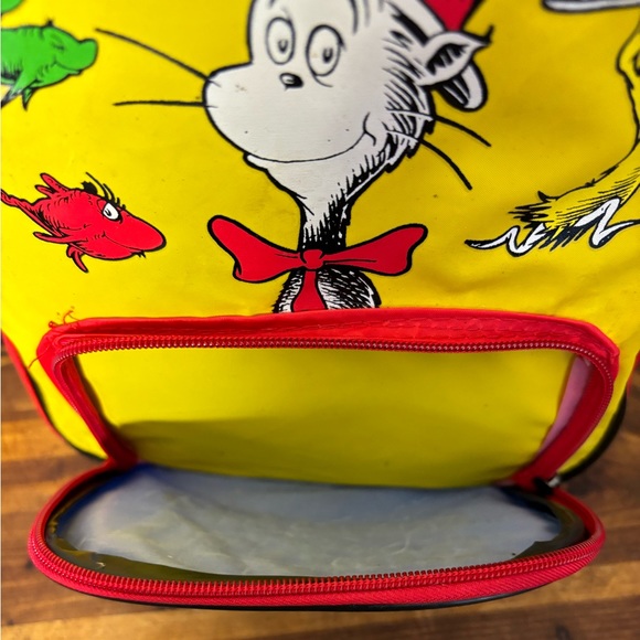Vintage Dr.Seuss Backpack Vinyl 1997 - Picture 5 of 13